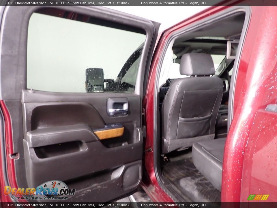 2016 Chevrolet Silverado 3500HD LTZ Crew Cab 4x4 Red Hot / Jet Black Photo #26