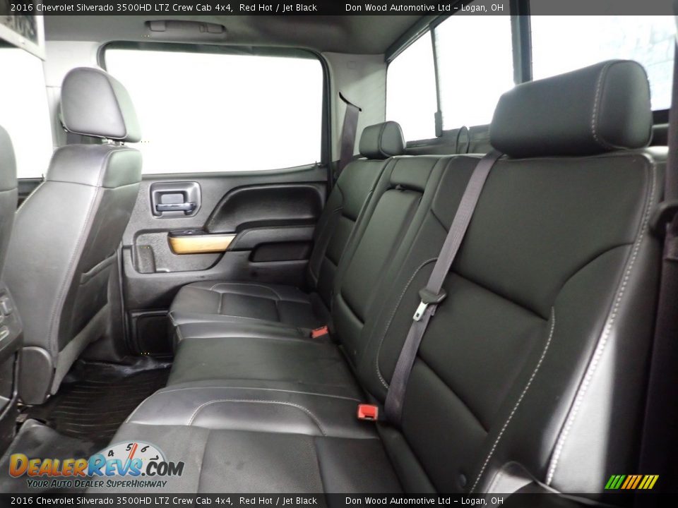 2016 Chevrolet Silverado 3500HD LTZ Crew Cab 4x4 Red Hot / Jet Black Photo #27