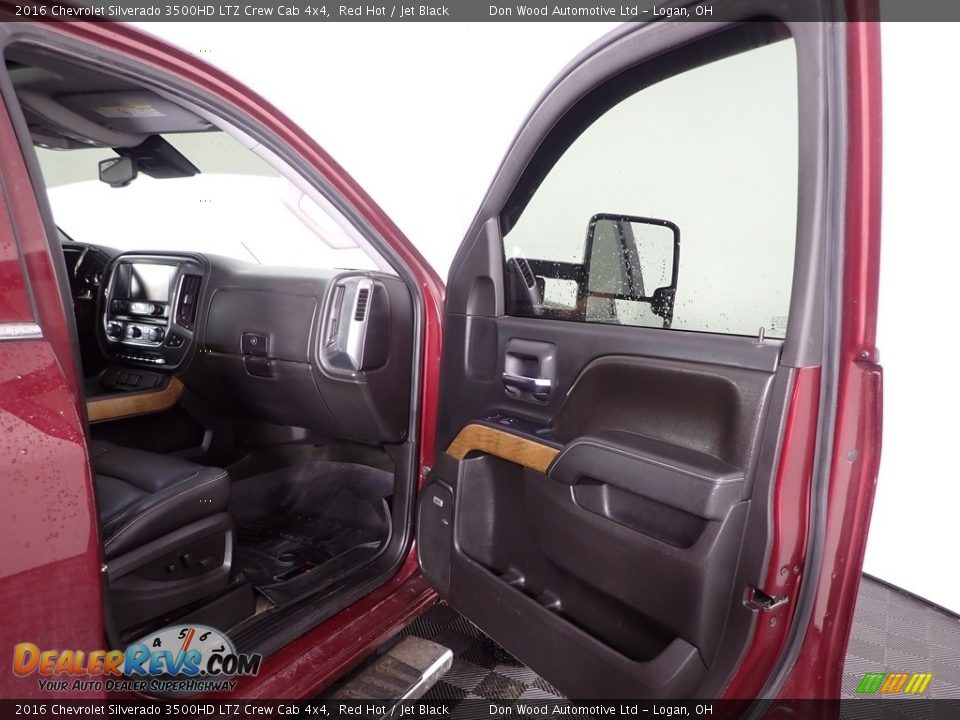 2016 Chevrolet Silverado 3500HD LTZ Crew Cab 4x4 Red Hot / Jet Black Photo #29