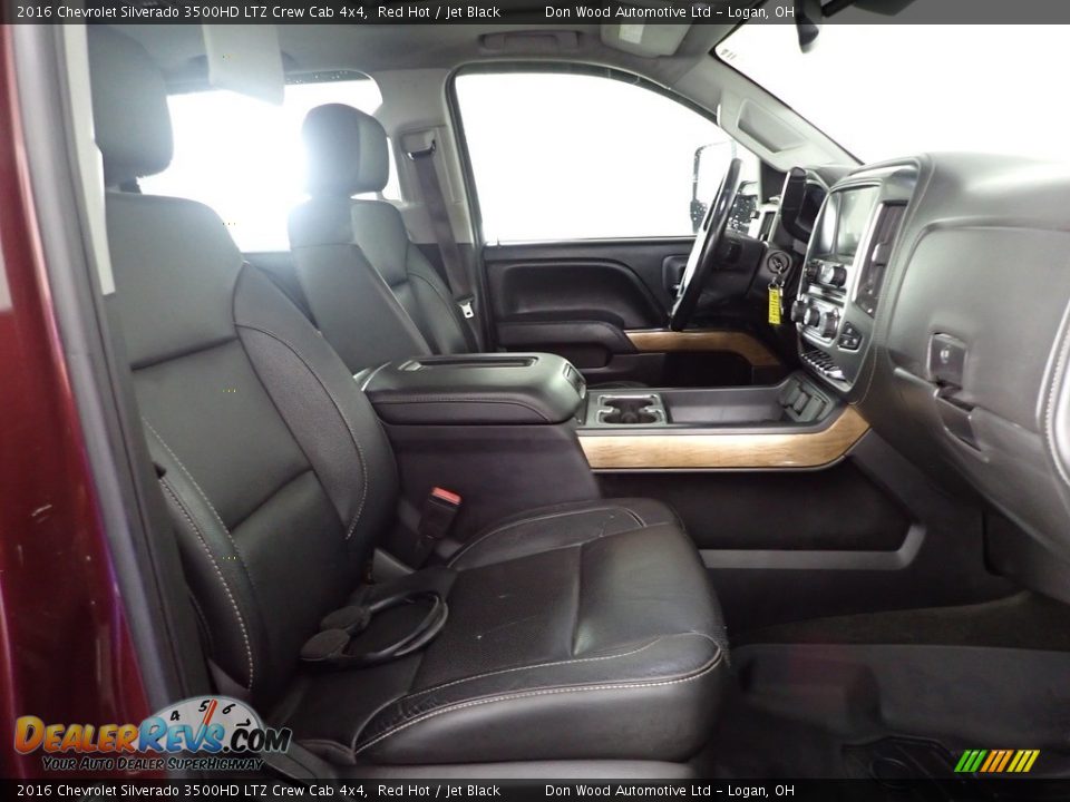 2016 Chevrolet Silverado 3500HD LTZ Crew Cab 4x4 Red Hot / Jet Black Photo #30