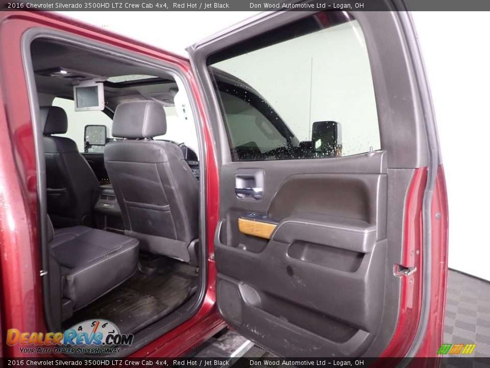 2016 Chevrolet Silverado 3500HD LTZ Crew Cab 4x4 Red Hot / Jet Black Photo #32