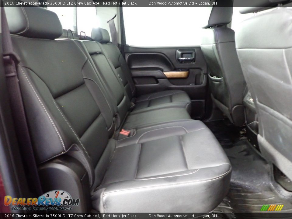 2016 Chevrolet Silverado 3500HD LTZ Crew Cab 4x4 Red Hot / Jet Black Photo #33