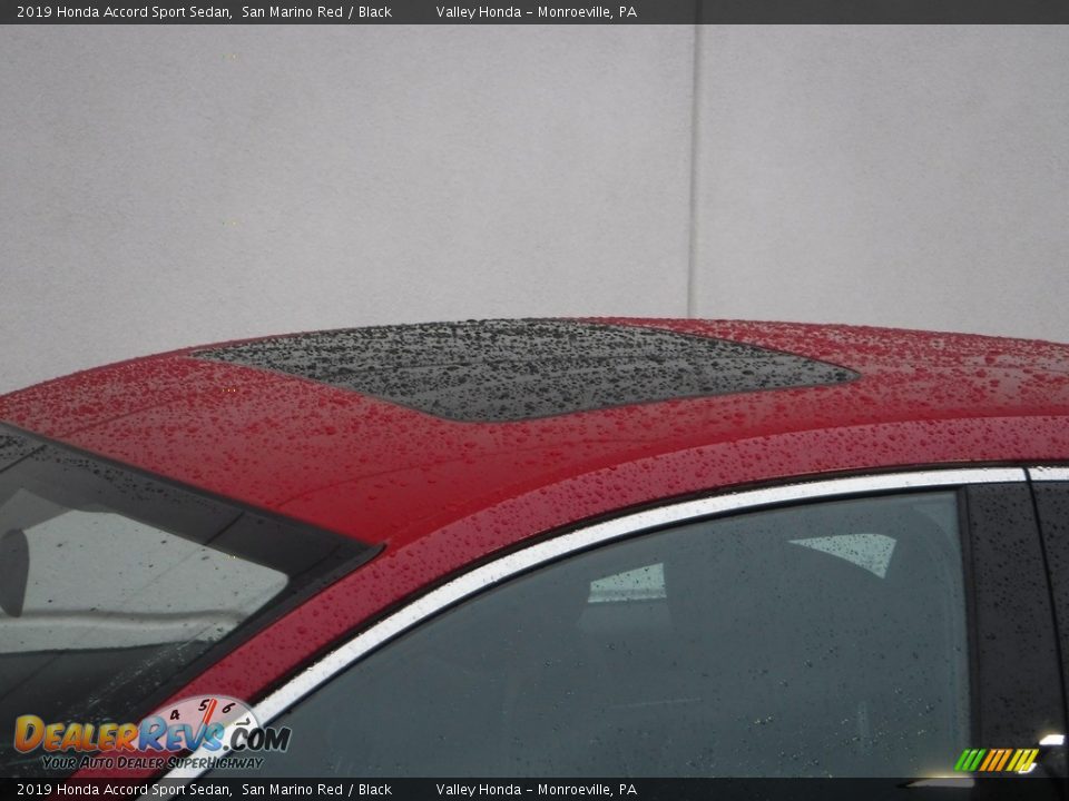 2019 Honda Accord Sport Sedan San Marino Red / Black Photo #4