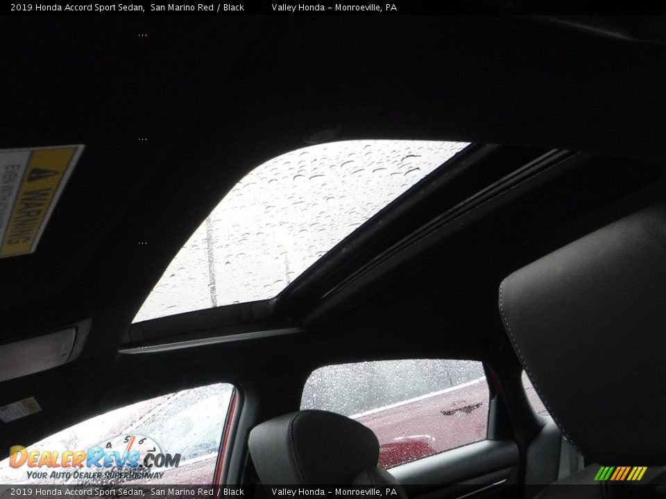 2019 Honda Accord Sport Sedan San Marino Red / Black Photo #11