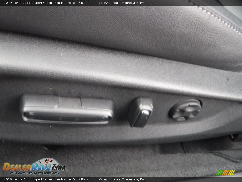 2019 Honda Accord Sport Sedan San Marino Red / Black Photo #13