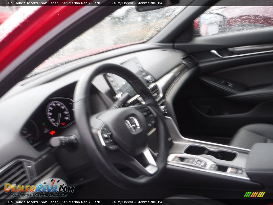 2019 Honda Accord Sport Sedan San Marino Red / Black Photo #14