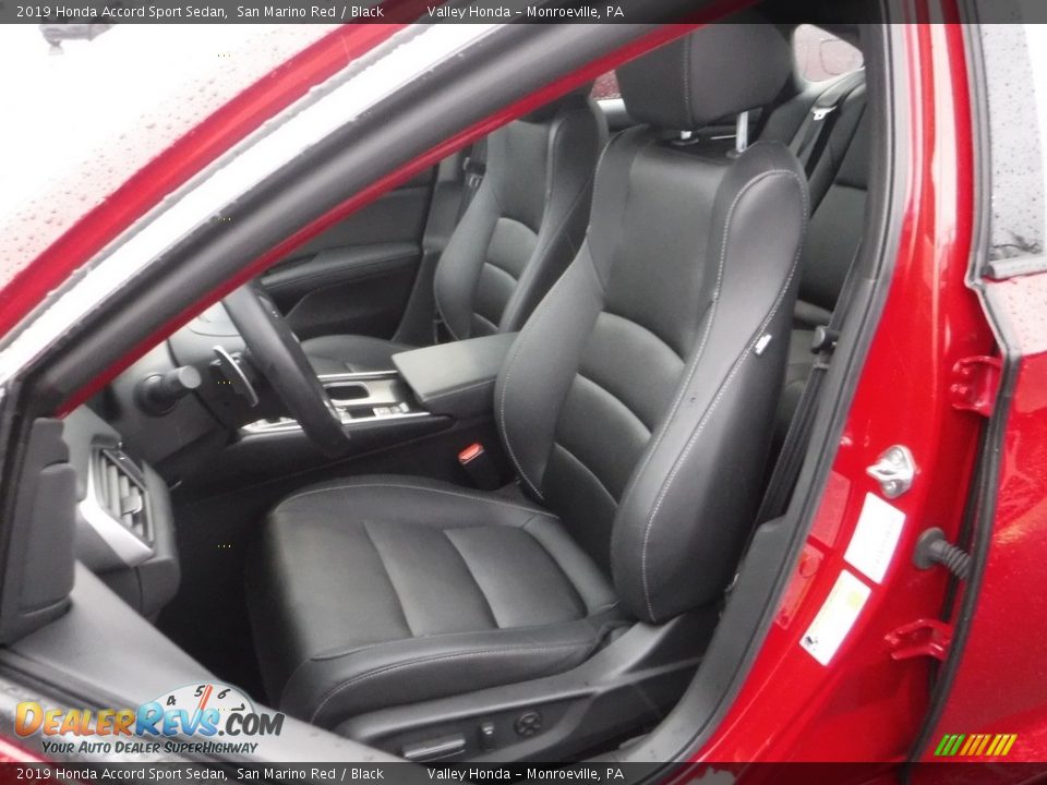 2019 Honda Accord Sport Sedan San Marino Red / Black Photo #15
