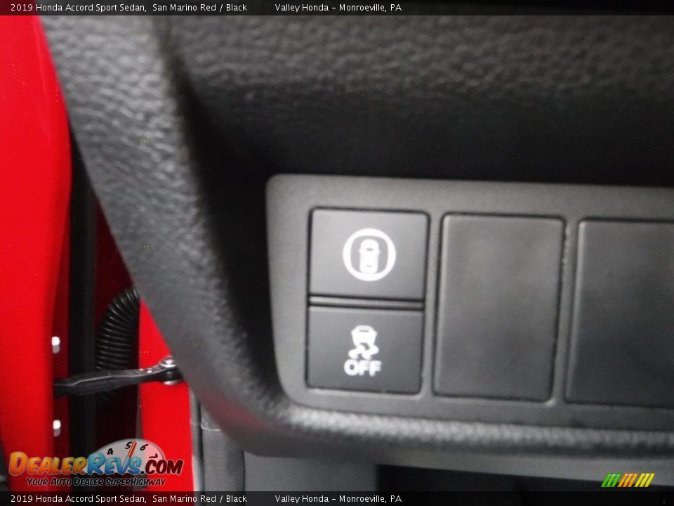 2019 Honda Accord Sport Sedan San Marino Red / Black Photo #16