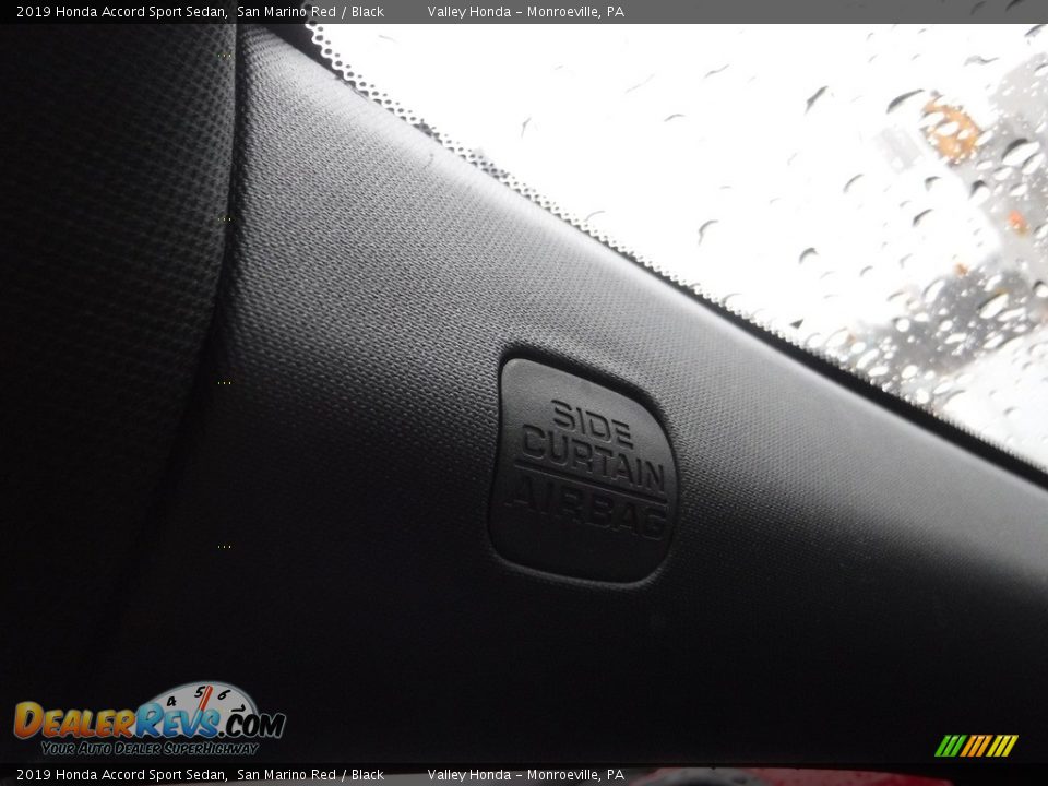2019 Honda Accord Sport Sedan San Marino Red / Black Photo #17