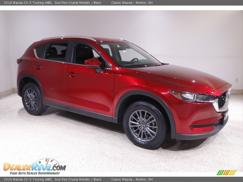 2019 Mazda CX-5 Touring AWD Soul Red Crystal Metallic / Black Photo #1