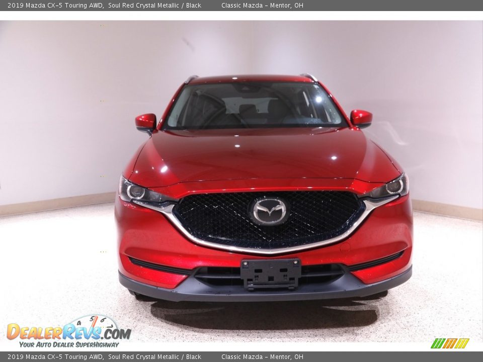 2019 Mazda CX-5 Touring AWD Soul Red Crystal Metallic / Black Photo #2