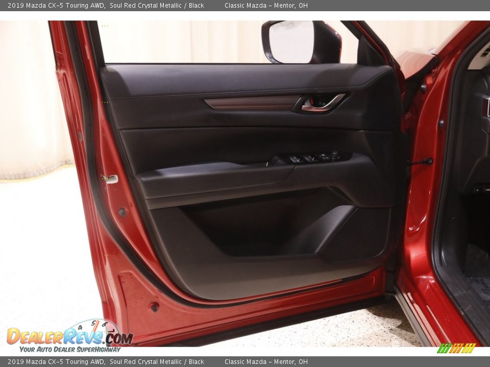 2019 Mazda CX-5 Touring AWD Soul Red Crystal Metallic / Black Photo #4