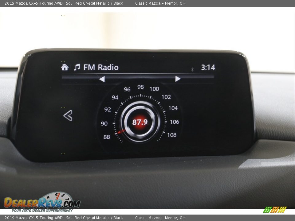 2019 Mazda CX-5 Touring AWD Soul Red Crystal Metallic / Black Photo #11