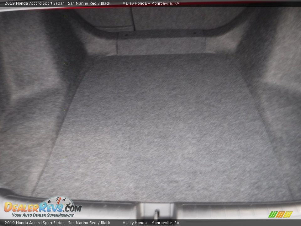 2019 Honda Accord Sport Sedan San Marino Red / Black Photo #28