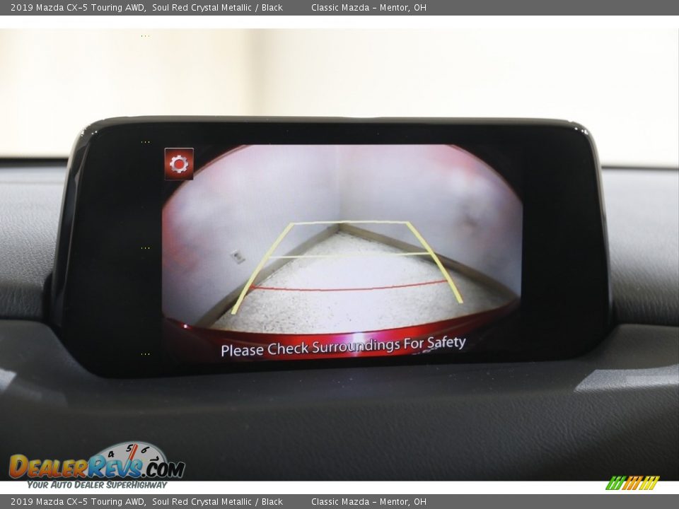 2019 Mazda CX-5 Touring AWD Soul Red Crystal Metallic / Black Photo #12