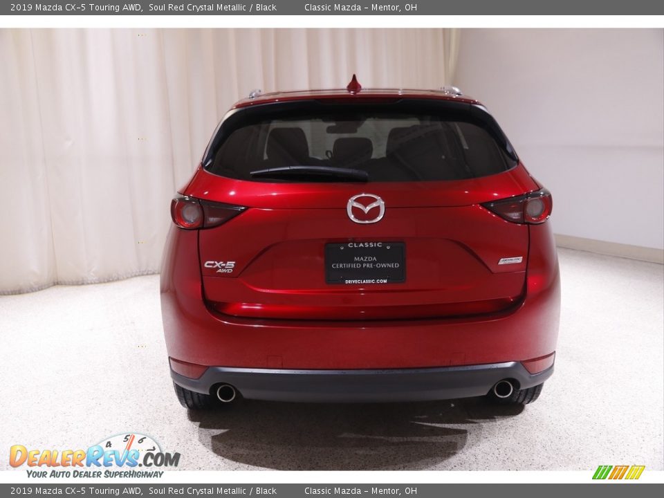 2019 Mazda CX-5 Touring AWD Soul Red Crystal Metallic / Black Photo #18