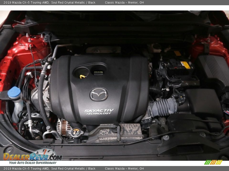 2019 Mazda CX-5 Touring AWD Soul Red Crystal Metallic / Black Photo #19