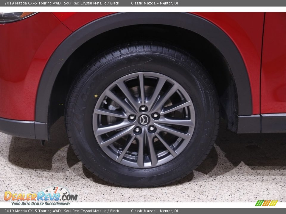 2019 Mazda CX-5 Touring AWD Soul Red Crystal Metallic / Black Photo #20
