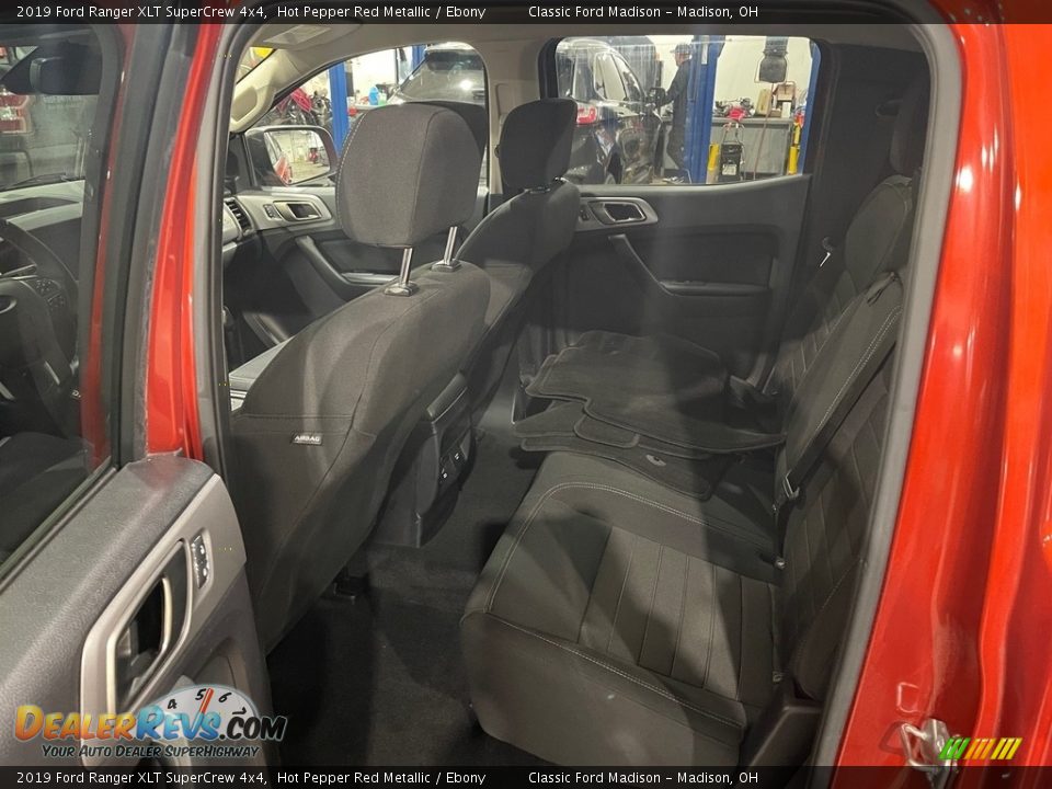 2019 Ford Ranger XLT SuperCrew 4x4 Hot Pepper Red Metallic / Ebony Photo #13