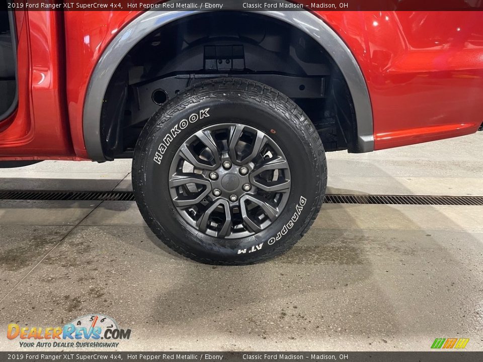 2019 Ford Ranger XLT SuperCrew 4x4 Hot Pepper Red Metallic / Ebony Photo #15