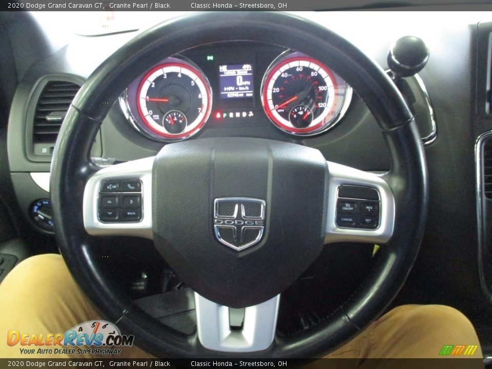 2020 Dodge Grand Caravan GT Granite Pearl / Black Photo #35