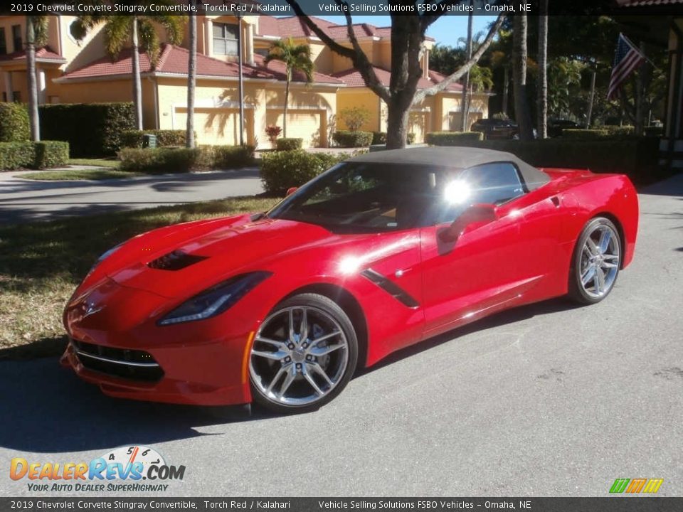 2019 Chevrolet Corvette Stingray Convertible Torch Red / Kalahari Photo #1