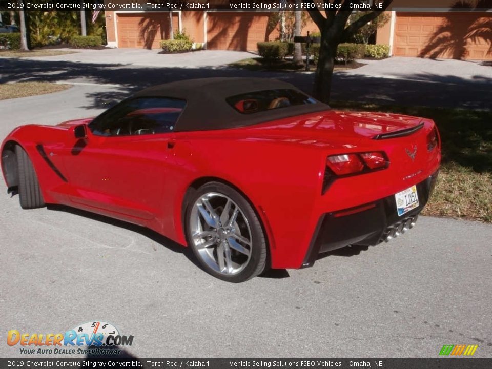 2019 Chevrolet Corvette Stingray Convertible Torch Red / Kalahari Photo #2