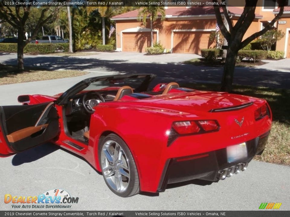 2019 Chevrolet Corvette Stingray Convertible Torch Red / Kalahari Photo #4