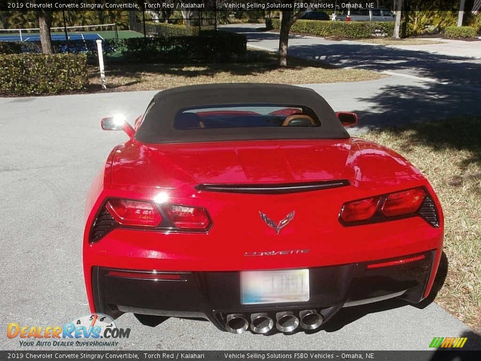 2019 Chevrolet Corvette Stingray Convertible Torch Red / Kalahari Photo #10