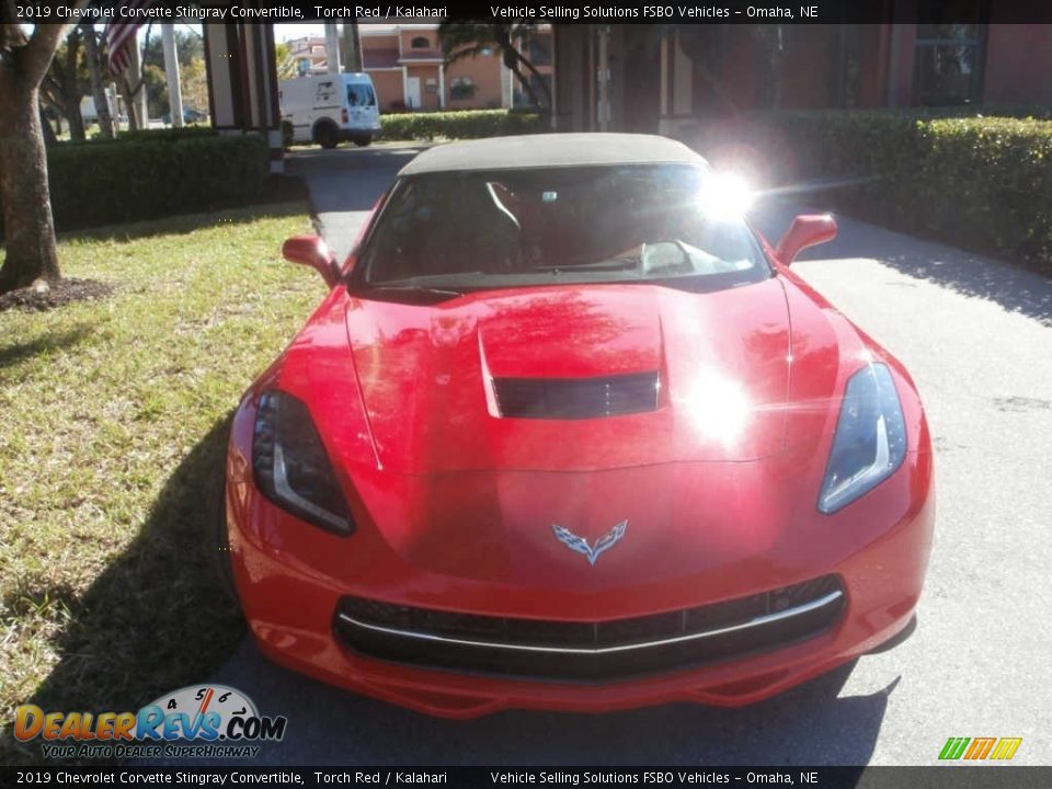 2019 Chevrolet Corvette Stingray Convertible Torch Red / Kalahari Photo #11