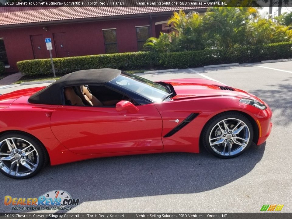 2019 Chevrolet Corvette Stingray Convertible Torch Red / Kalahari Photo #13