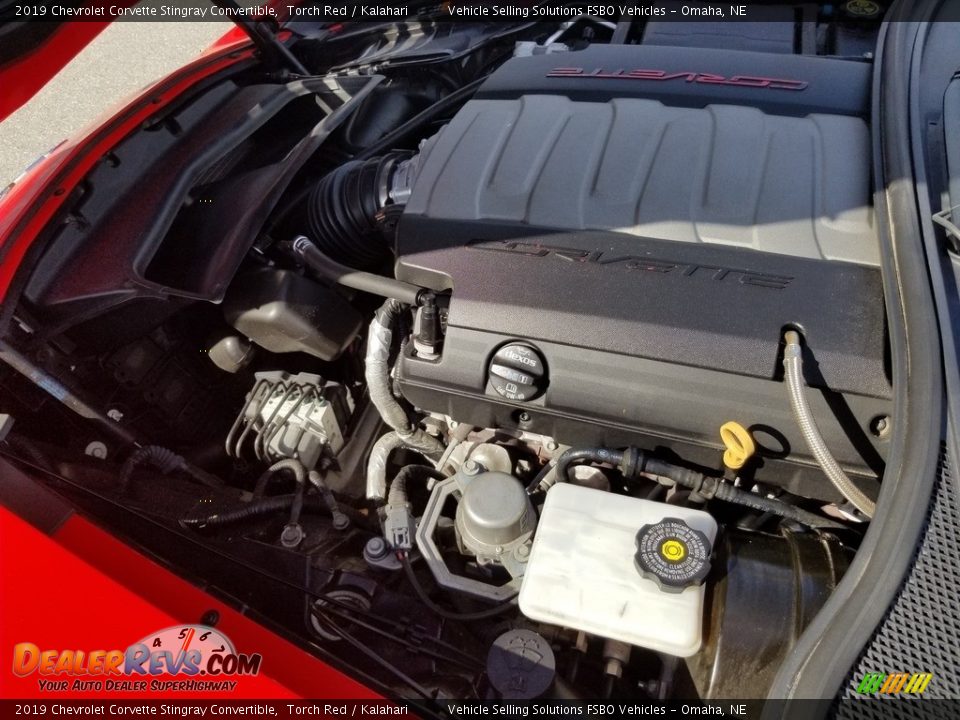 2019 Chevrolet Corvette Stingray Convertible Torch Red / Kalahari Photo #16