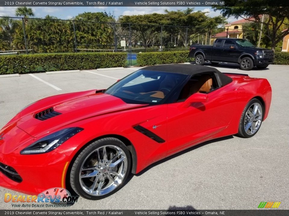 2019 Chevrolet Corvette Stingray Convertible Torch Red / Kalahari Photo #25