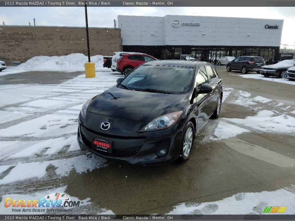 2013 Mazda MAZDA3 i Touring 5 Door Black Mica / Black Photo #1