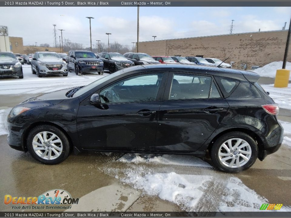 2013 Mazda MAZDA3 i Touring 5 Door Black Mica / Black Photo #2