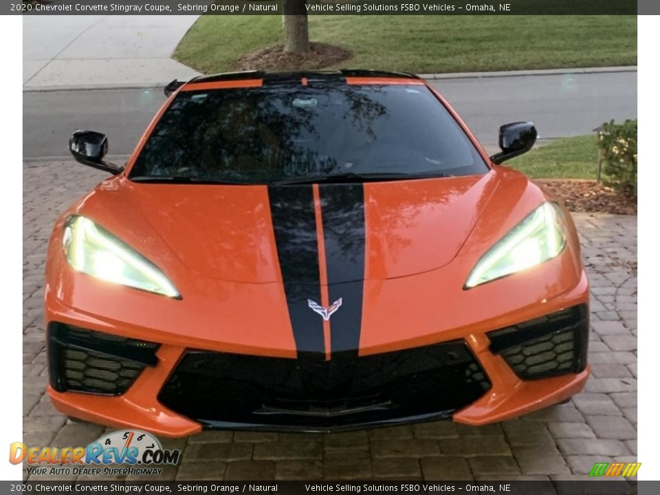 2020 Chevrolet Corvette Stingray Coupe Sebring Orange / Natural Photo #1