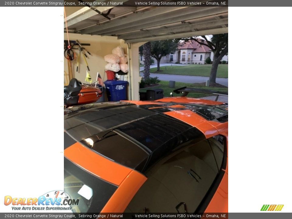 2020 Chevrolet Corvette Stingray Coupe Sebring Orange / Natural Photo #2