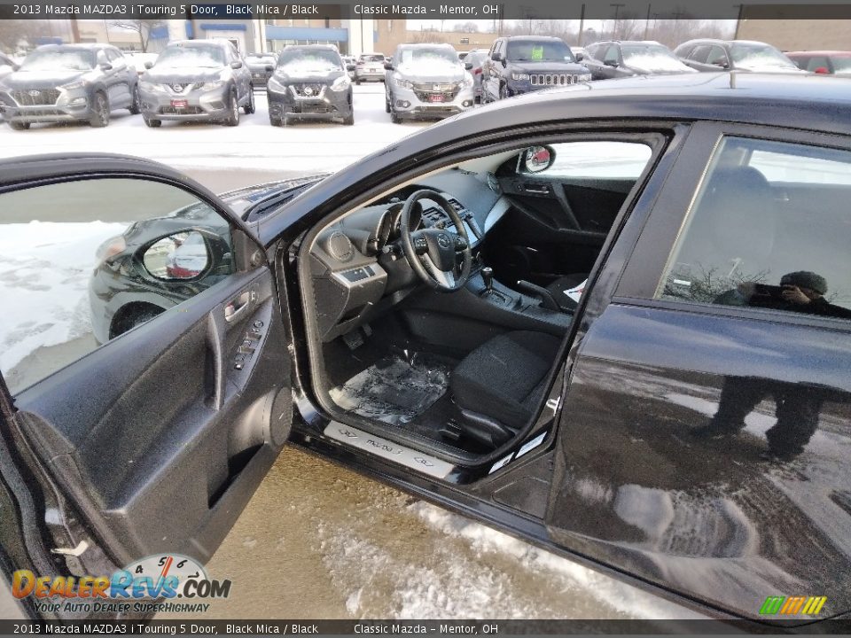 2013 Mazda MAZDA3 i Touring 5 Door Black Mica / Black Photo #3
