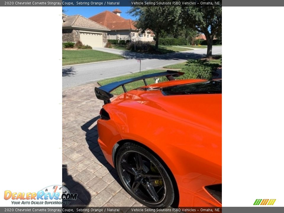 2020 Chevrolet Corvette Stingray Coupe Sebring Orange / Natural Photo #7