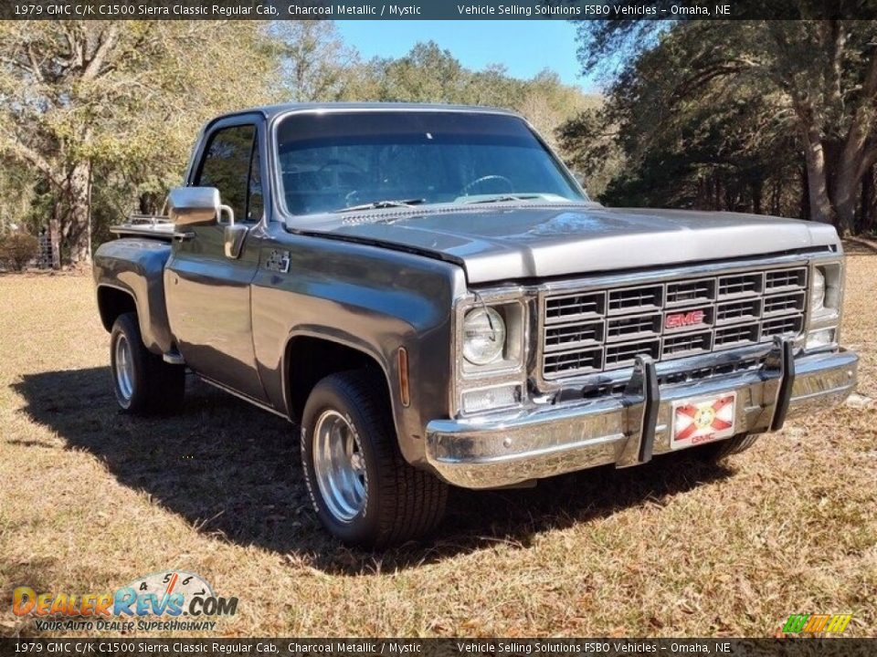 Charcoal Metallic 1979 GMC C/K C1500 Sierra Classic Regular Cab Photo #2