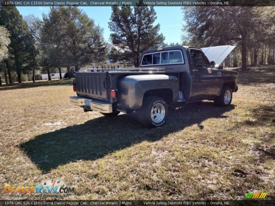 Charcoal Metallic 1979 GMC C/K C1500 Sierra Classic Regular Cab Photo #13