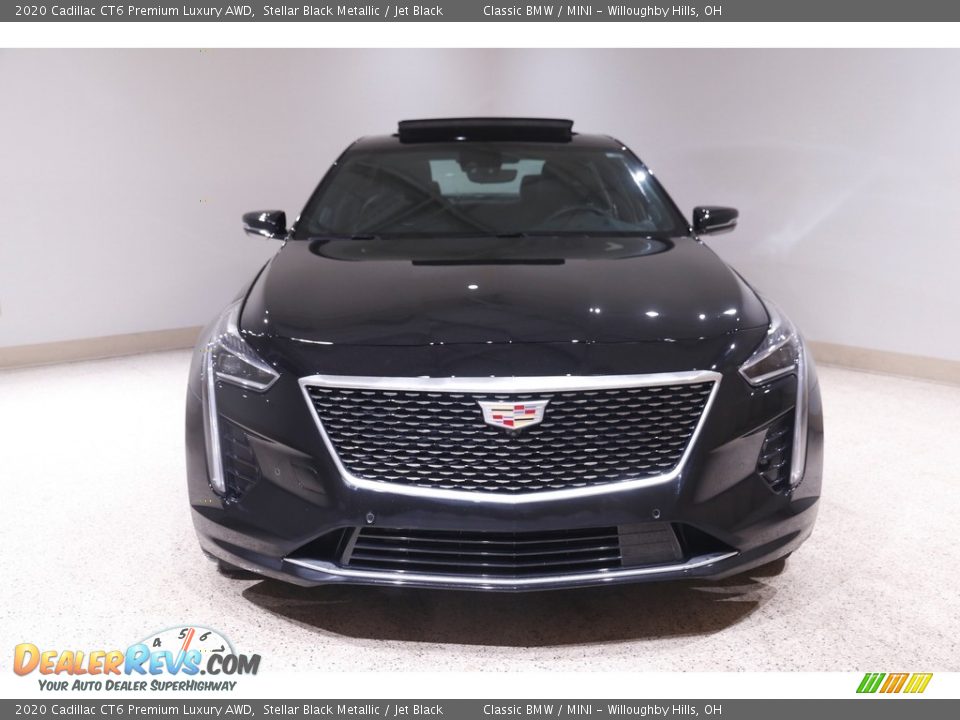 2020 Cadillac CT6 Premium Luxury AWD Stellar Black Metallic / Jet Black Photo #2