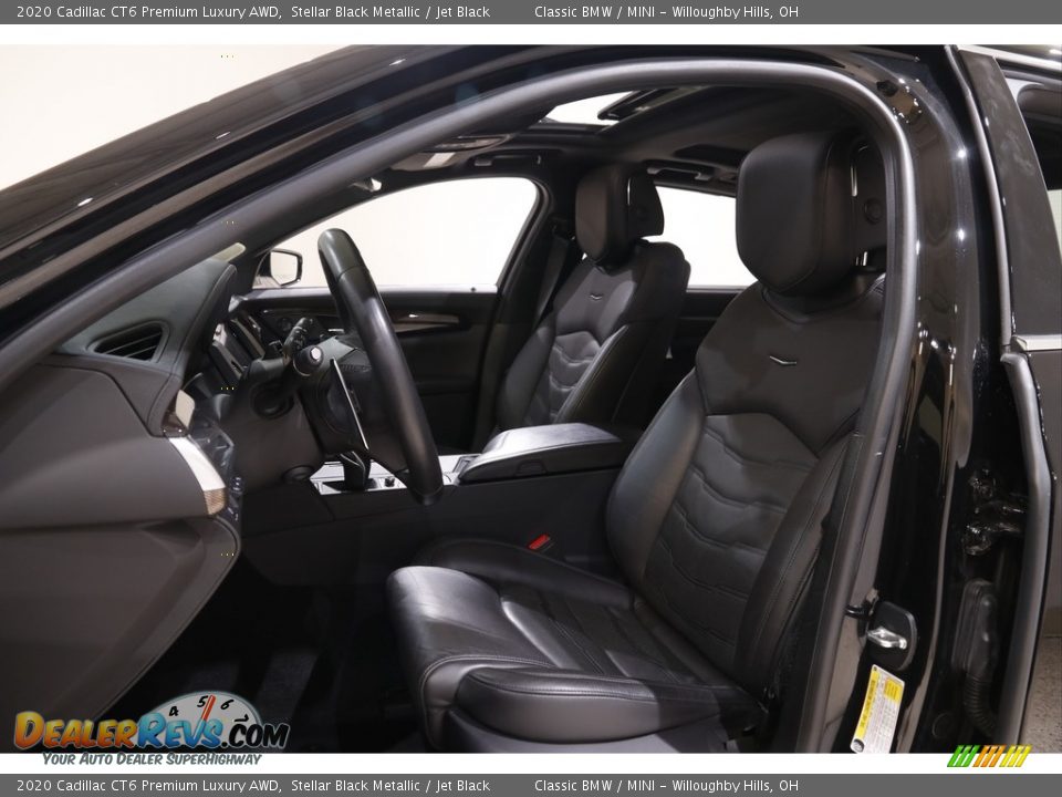 2020 Cadillac CT6 Premium Luxury AWD Stellar Black Metallic / Jet Black Photo #5