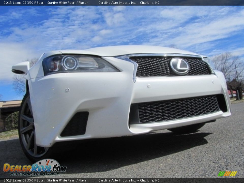 2013 Lexus GS 350 F Sport Starfire White Pearl / Flaxen Photo #2
