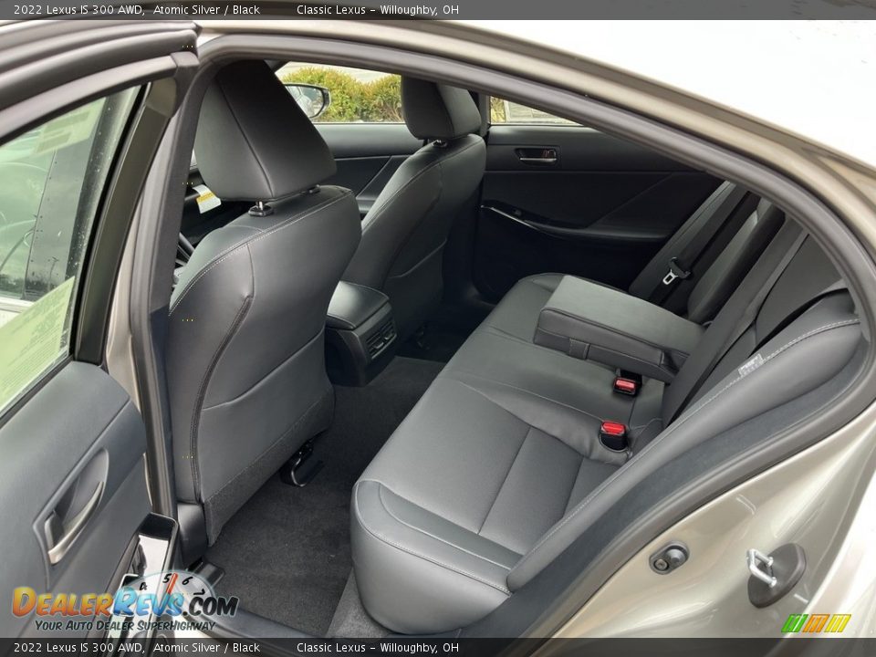 Rear Seat of 2022 Lexus IS 300 AWD Photo #3