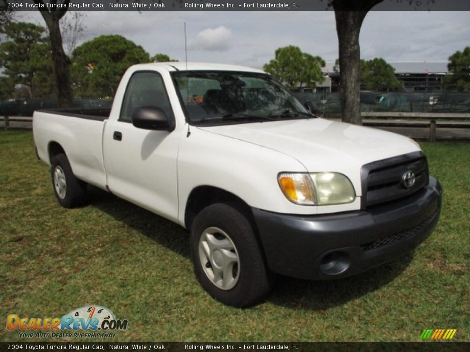 Natural White 2004 Toyota Tundra Regular Cab Photo #1