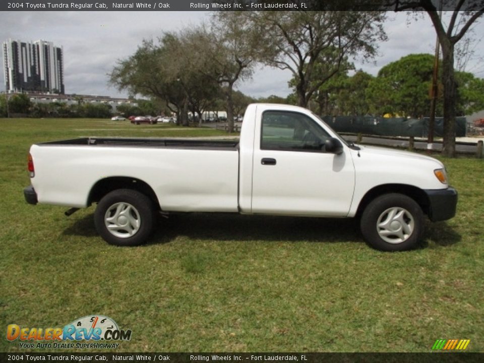 2004 Toyota Tundra Regular Cab Natural White / Oak Photo #3