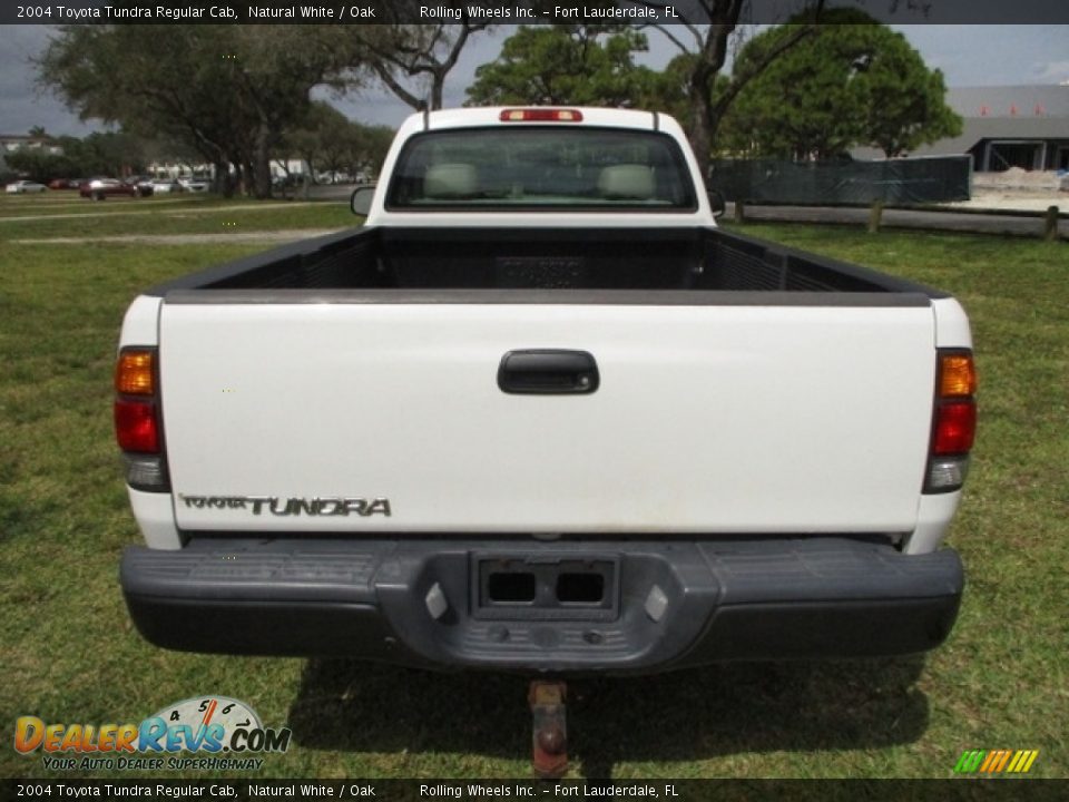 2004 Toyota Tundra Regular Cab Natural White / Oak Photo #7