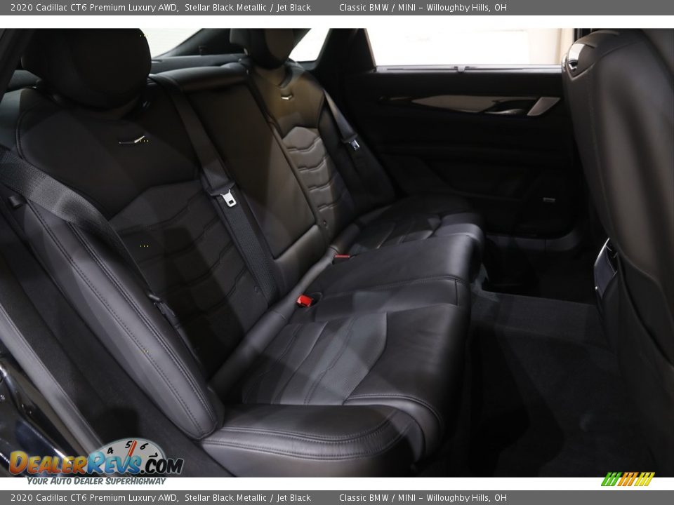 2020 Cadillac CT6 Premium Luxury AWD Stellar Black Metallic / Jet Black Photo #18