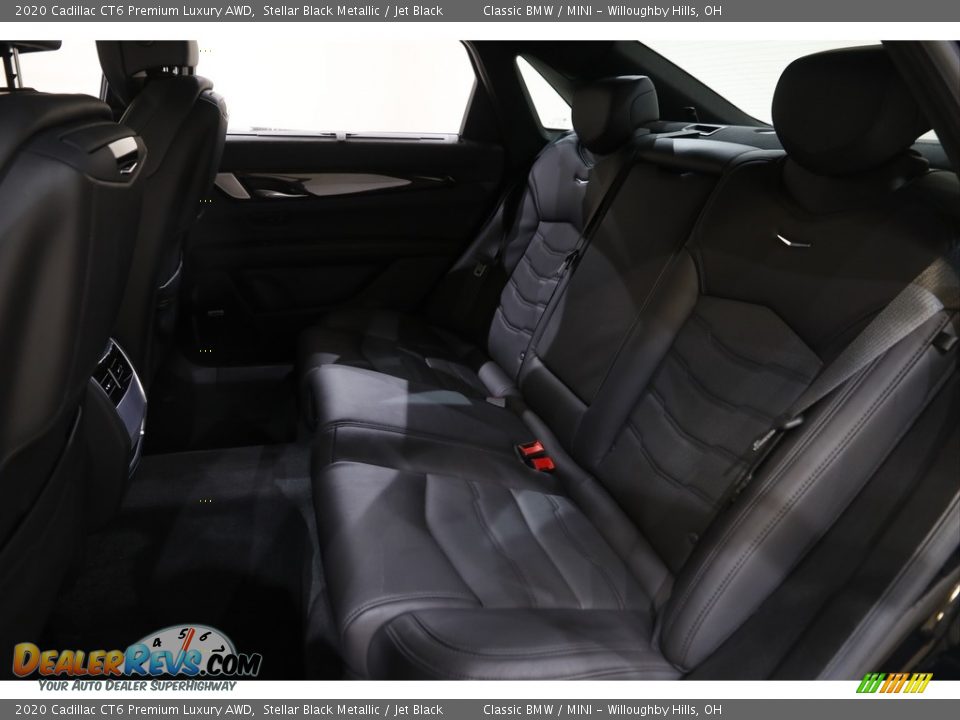 2020 Cadillac CT6 Premium Luxury AWD Stellar Black Metallic / Jet Black Photo #19